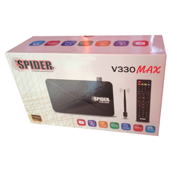Spider Receiver V330 Max Package